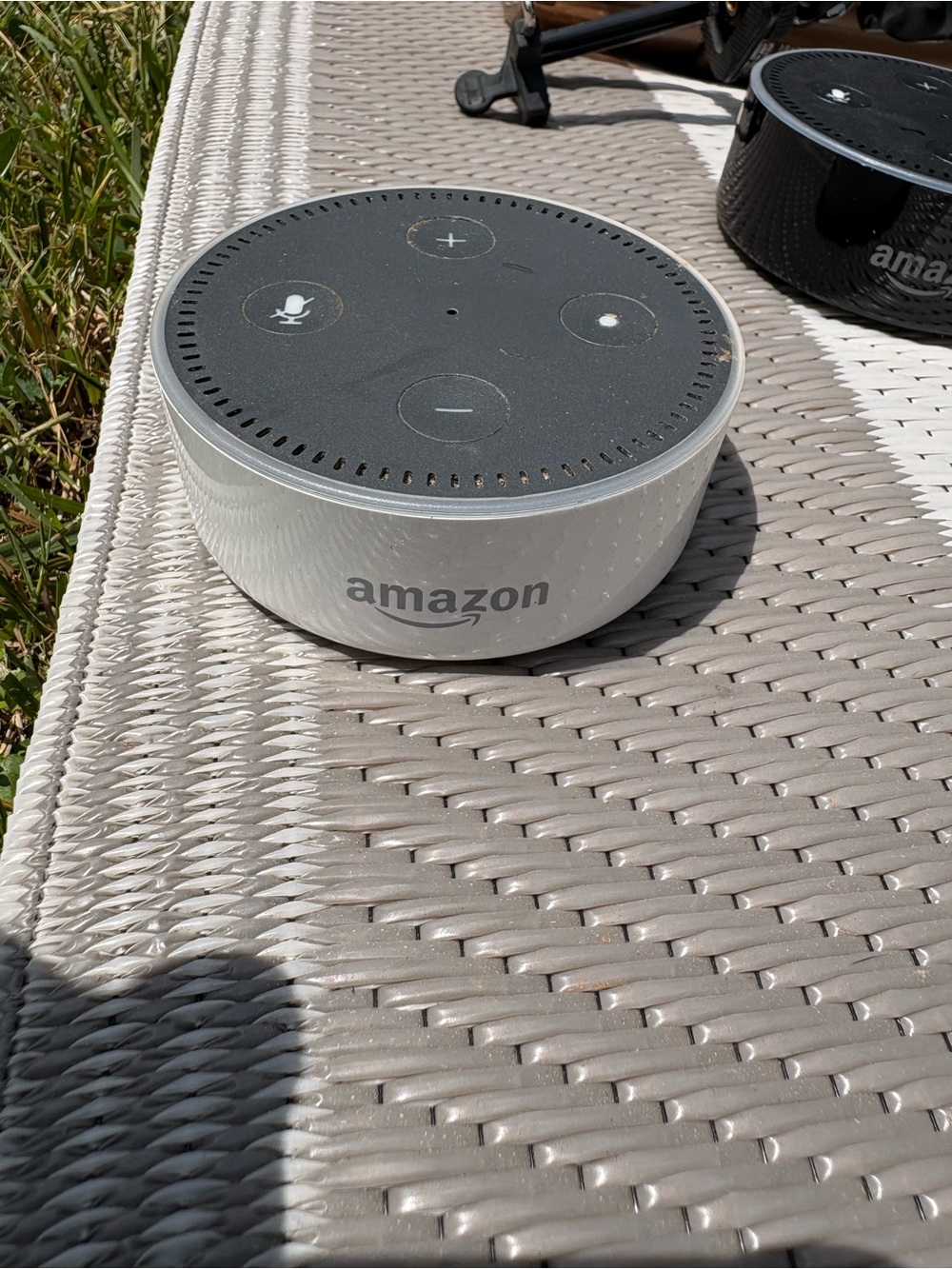Amazon Echo Dot (White and Black)